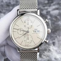 ราคา IWC IWC Calendar Display Series Fino Weekly Chronograph Machinery IW391009นาฬิกาผู้ชาย Botao Wanguo (52500896965)