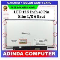 ราคา LCD LED Lenovo Thinkpad X220 X230 12.5 40 pin Slim Thin HD Bracket สลักเกลียวหู 6 หลุมขวาด้านซ้าย (28792008951)