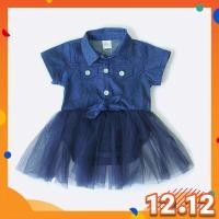 ราคา ไซ 154416 ROMPER BABY GIRL INBEBE LEISE SHORT SLEEVE (23743442263)