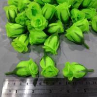 ราคา ดอกกุหลาบตูม (ดอกกุหลาบตูมสีเขียว 1ถุง 50 ดอก) ดอกกุหลาบตูมสีเขียวดอกไม้ผ้าอย่างดี ราคาส่ง (6572796354)