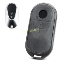 ราคา สําหรับMercedes-Benz C200 C300 S500 S560 CES CLE GLC EQS EQE Class 2021 2022 2023 2024 2025 โลหะหนังกุญแจรถFobกรณีฝาครอบ (42870211713)