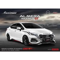 ราคา ชุดแต่งรอบคัน NISSAN ALMERA 2023 ชุดแต่งรอบคัน แบรนด์ MAXIMUS GT (23152281902)