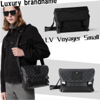 ราคา หลุยส์ วิตตอง Louis Vuitton LV Voyager Small Messenger Bagกระเป๋าสะพายไหล่ผู้ชาย (28677475425)