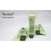 ราคา (1 ชิ้น) SASIMI BB ALOE VERA 99% ซาซิมิ บีบี ว่านหางจระเข้ 99% 35ml. (28834714275)