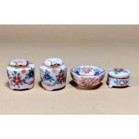 ราคา ชุดเครื่องปั้นดินเผาอาริตะ สีชมพูจิ๋วจากญี่ปุ่น (25284193672)