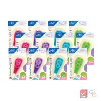 ราคา (แพ็ค12) Elfen เอลเฟ่น เทปลบคำผิด 3M รุ่นแฟลปปี้ มินิ คละสี จำนวน 12 ชิ้น (27924852810)