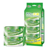 ราคา ผ้าเช็ดทําความสะอาดเปียก Heart-to-Heart ฆ่าเชื้อฆ่าเชื้อสุขอนามัย Ultra-Mini แบบพกพาฆ่าเชื้อผ้าเช็ดทําความสะอาดต้านเชื้อแบคทีเรีย 2 ยก 16 แพ็ค (42370910508)