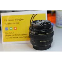 ราคา เลนส์ Canon EF 50 MM F1.4 USM ตำหนิ ไม่ออโต้ ใช้ได้แค่มือหมุน (20492466651)