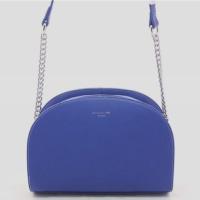 ราคา กระเป๋าสะพายทรงครึ่งวงกลมรุ่นเอสเทอร์ แบรนด์แท้ David Jones สีน้ำเงิน (2085166195)