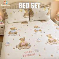 ราคา ชุดเครื่องนอนลายการ์ตูน/ซักผ้าทำจากผ้าคอตตอนเนื้อนุ่มสวมใส่สบาย (41468354316)