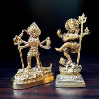 ราคา พระศิวะ พระแม่กาลี ปางปราบมารบูชาเสริมในเรื่องอำนาจบารมี งานทองเหลือง(ขนาดประมาณ3นิ้ว)ปลุกเสกแล้ว (29127704965)