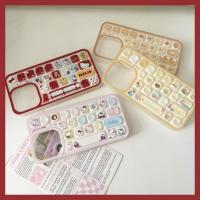 ราคา 【จัดส่งจากประเทศไทย】สำหรับ Apple 16promax กรณีแสดง สำหรับ iphone12 13 14 15 16pro การ์ตูนน่ารัก KT Keyboard 14plus (29322985776)