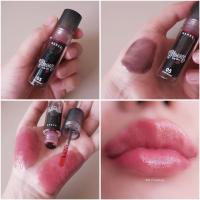 ราคา ลิปออยล์ Naree มาใหม่ เป็นลิปบำรุงเปลี่ยนสี น้องเฉาก๊วยเบอร์ 05 เห็นสีดำๆ ลงปากละสวยมาก มีกลิตเตอร์วับๆ ฉ่ำ สวย ติดทน (25921328918)