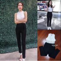 ราคา จั้มสูทลูกไม้งานป้าย (2297867126)
