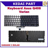 ราคา Asus Zenbook 14 Q408 Q408U Q408UG Q407 Q407I Q407IQ แป้นพิมพ์เงินสีน้ําเงินเข้ม (50451881001)