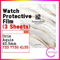 ราคา สติ๊กเกอร์กันรอยสําหรับ Oris Aquis 43.5mm (3 แผ่น) 733 7730 4135 / สติ๊กเกอร์ฝาครอบป้องกันรอยขีดข่วนและการปนเปื้อน (29124771152)