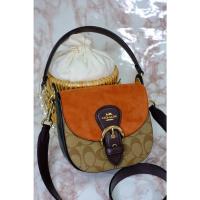 ราคา พร้อมส่งแท้KLEO SHOULDER BAG 17 IN SIGNATURE CANVAS (COACH C5691) (15006023771)