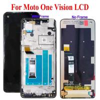 ราคา สําหรับ Motorola Moto One Vision LCD XT1970 จอแสดงผล Touch Screen Digitizer สําหรับ Moto One Action LCD เปลี่ยนชิ้นส่วน (49251126691)