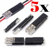 ราคา 2 ขาปลั๊กวิธีกันน้ําขั้วต่อสายไฟรถสายไฟยานยนต์ไฟฟ้าเชื่อมต่อแถบเชื่อมต่อเทอร์มินัล 1/3/5 ชิ้น (28636724921)