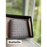 ราคา New Bottega Bi-Fold wallet 8 cards สี Quetsche (15641759226)