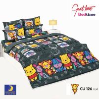 ราคา TOTO ชุดผ้าปู ✖️ไม่รวม✖️ผ้านวม ลาย การ์ตูน ไร้รอยต่อ ทอเต็มผืน หลับเต็มตื่น โตโต้ หมีพูห์ CU126 (22474969641)