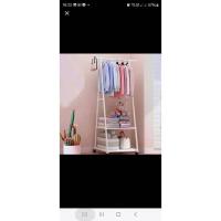 ราคา ราวตากผ้า แบบมีล้อเลื่อนได้ (27714430524)