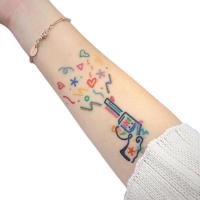 ราคา สติกเกอร์รอยสักชั่วคราว ลายน่ารัก กันน้ํา ติดทนนาน จํานวน 1 แผ่น (24465025018)