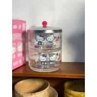 ราคา ชามแก้ว 2 ชั้น พร้อมฝาอลูมิเนียมลายคิตตี้ & มิมมี่ น่ารัก (26290040296)