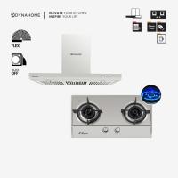 ราคา DYNAHOME เครื่องดูดควัน Hood รุ่น DH-0690-H + เตาแก๊สฝัง รุ่น DF-1022-F **ผ่อน 0% ** ชุดเซ็ท รับประกันสินค้านาน 5 ปี (11083588553)