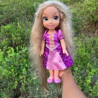 ราคา Disney ตุ๊กตาเจ้าหญิง เจ้าหญิง Disney ราพันเซล 13”(ตาแก้ว) (22852157455)