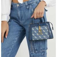 ราคา Guess กระเป๋าถือผู้หญิง (ของแท้100%ชอปไทย)สีฟ้า jame mini satchel สวยหรู กระเป๋าผู้หญิง (26676648170)