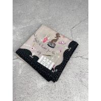 ราคา ผ้าเช็ดหน้าจากแบรนด์ LULU GUINNESS ผ้า cotton แท้ 100% (11116638584)