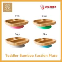 ราคา Eco Rascals เด็กวัยหัดเดินไม้ไผ่พร้อมแผ่นดูด - จานอาหารค่ําสําหรับเด็ก (42220793133)