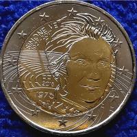 ราคา เหรียญ​ยูโร​ ฝรั่งเศส​ France, 2​ Euro, (ที่ระลึก​ Simone Veil), #1918T, ไม่​ผ่าน​ใช้​ UNC (20131438134)
