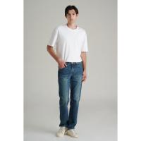 ราคา Mc JEANS กางเกงยีนส์ผู้ชาย ทรงกระบอกขาตรง (Straight) เอวกลาง สียีนส์ฟอกกลาง MMIZ240 ผ้า 13.oz ป้ายหนังสีน้ำตาล (42166071059)