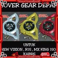 ราคา GO ฝาครอบเกียร์ด้านหน้า ฝาครอบเกียร์ด้านหน้า Vixion, Xabre, R15 v3, R15 V2, Mx king, Mx New 135 GOracing indonesia (29287926705)