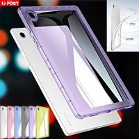 ราคา SAMSUNG Soft TPUกรณีด้านหลังสําหรับSamsung Galaxy Tab A 8.0 2019 A7 Lite A8 A9 + S6 Lite S7 S8 S9 Plus FE 2020 2024 2023 Clearกันกระแทก (29660269714)