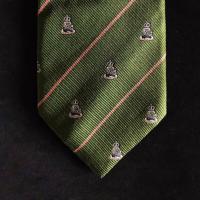 ราคา เนคไทมือหนึ่งมือสองสีพื้นพิมพ์ลายงานแบรนด์No.186 (29956323761)