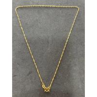 ราคา สินค้าหลุดจำนำสร้อยคอทอง96.5ลายบิดดิสโก้หนัก1/2สลึง(1.9กรัม)ยาว16นิ้ว สภาพใช้น้อยมากสวยสมบูรณ์เหมือนใหม่มือ1 (19336386145)