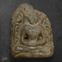 ราคา พระกำแพงซุ้มกอ เนื้อดิน ,พระกรุแท้อายุเป็นร้อยปี สภาพตามรูปsp8-2 (44115278206)