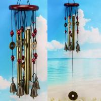 ราคา โมบายลมกระดิ่งลม ระฆังลม Wind Chimes กระดิ่งแท่งสีเงิน แขวนตกแต่งบ้าน ที่ทำงาน ร้านค้า (25314946185)