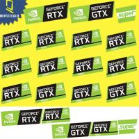 ราคา 2025 สติ๊กเกอร์กราฟิกการ์ด Invida RTX 3090 3080 3070 GTX 1660 1650 ป้ายการกําหนดค่าซุปเปอร์ (43019468457)