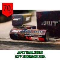 ราคา AWT 18650 IMR 35A 3500mAh ล็อตใหม่ สีรุ้ง (1 ก้อน) (2082318896)
