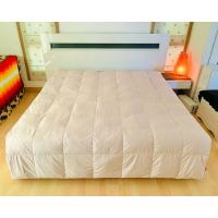 ราคา ผ้านวมขนเป็ด หรือไส้ผ้านวมขนเป็ด (ขนเป็ดละเอียด) (ผืนใหญ่หนานุ่มมาก) ขนาด 6.5ฟุต สีน้ำตาลปักลายตารางทั้งผืน เกาหลีแท้ (29951515311)