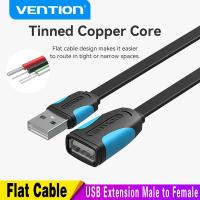 ราคา Vention สายต่อ USB 2.0 1M 2m 3m สายเคเบิลต่อขยายชายกับหญิง Fast Speed สาย USB ขยายสําหรับแล็ปท็อป PC USB Extension 0.5m 2m 3m (43459370410)