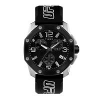 ราคา Timex TW2V58600 UFC ICON CHRONOGRAPH นาฬิกาข้อมือผู้ชาย สายซิลิโคน Black/White หน้าปัด 45 มม. (23521614837)