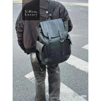 ราคา LOUIS VUITTON/LOUIS VUITTON christopher Series Full Leather Backpack Mens Business Commuter Backpack Mountaineering Bag (47400270481)