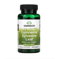 ราคา [ สมุนไพร ใบเชียงดา ] Swanson, Gymnema Sylvestre Leaf, Full Spectrum (400 mg) x 100 แคปซูล (42115159707)