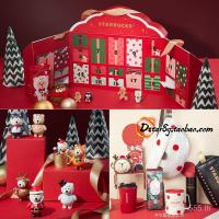 ราคา พร้อมสต็อก Starbucks 2020 Christmas Lucky Bag Mystery Box MOLESKINE Notebook Star Gift Pack ตุ๊กตาหมีซ่อน (41218666426)
