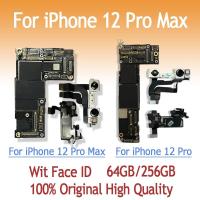 ราคา 64GB 128GB 256GBเมนบอร์ดสําหรับiPhone 12Pro Max 12miniพร้อมFace ID IOS Logic Boardเมนบอร์ด (29737905887)